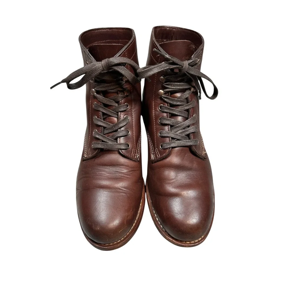 Wolverine 1000 Mile Mens Brown Leather Boots W05301 Made in USA Work Heritage